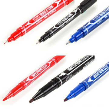 Farbenfroher dauerhafter Marker -Stift mit Dual -Tipps